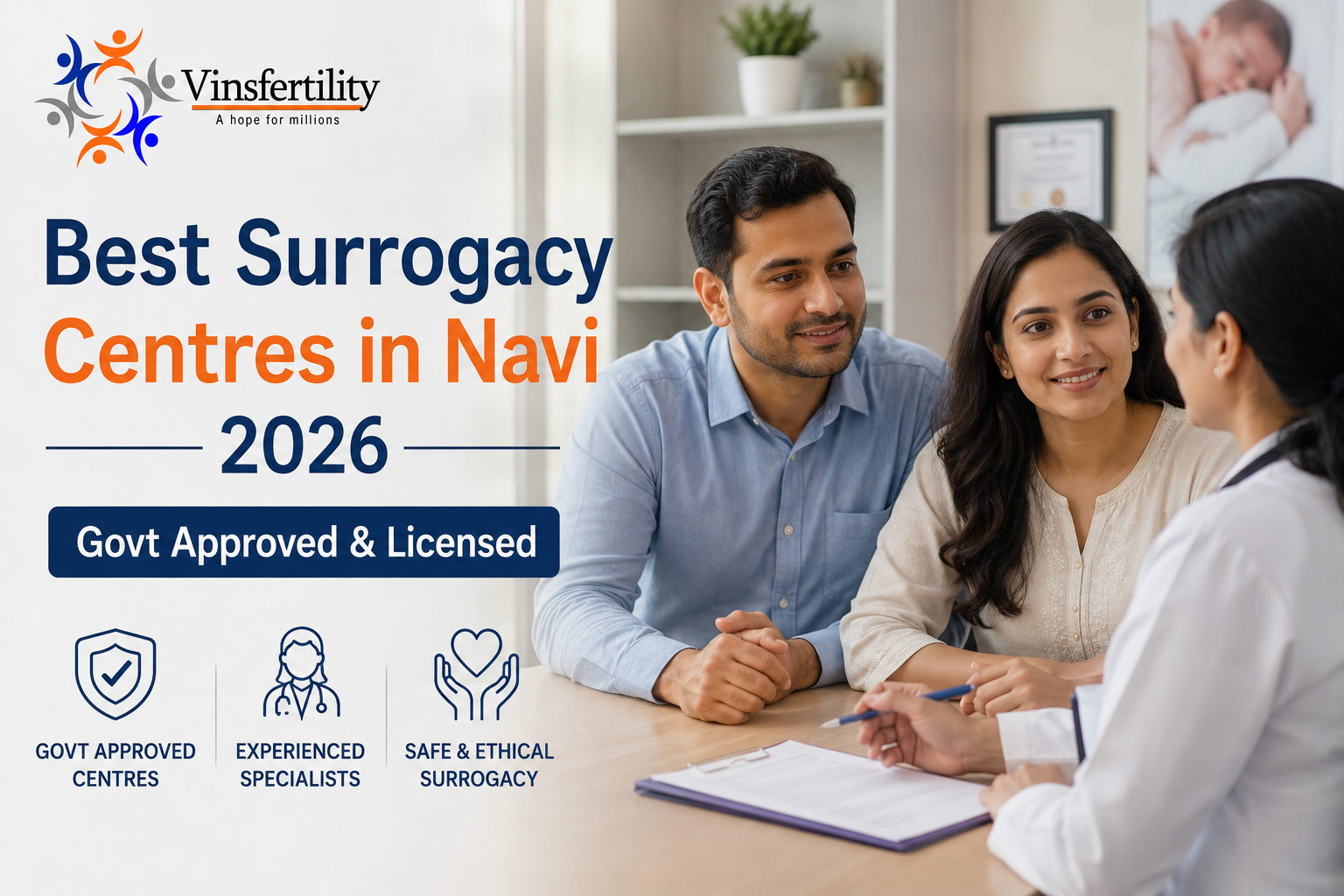 Best Surrogacy Centres in Navi 2026 | Govt Approved &amp; Licensed